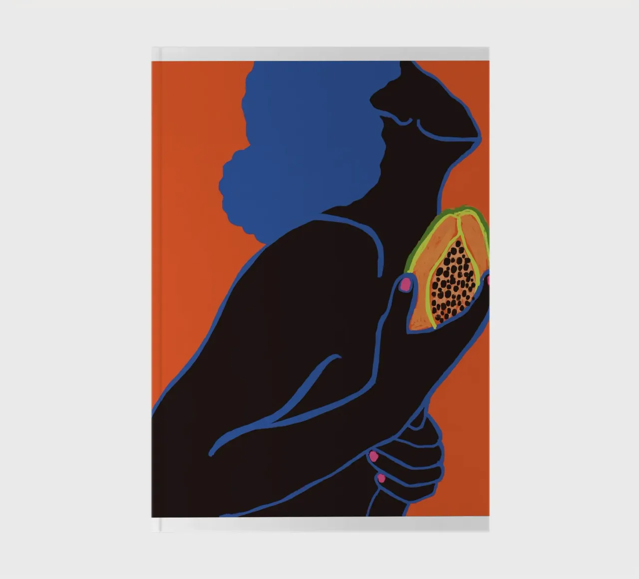 Papaya notebook by tainah negreiros