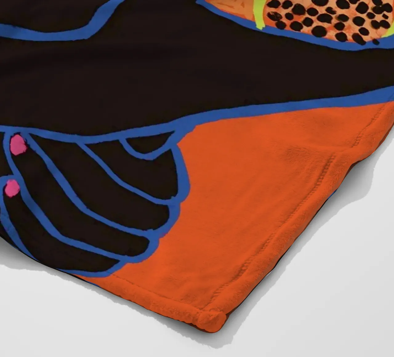 Papaya coperta in pile da tainah negreiros