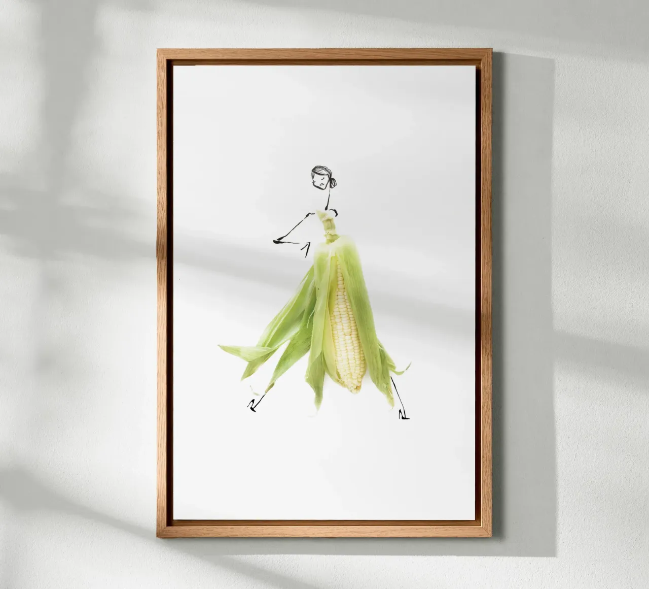 Husk tela con Cornice a cassetta da Gretchen Roehrs