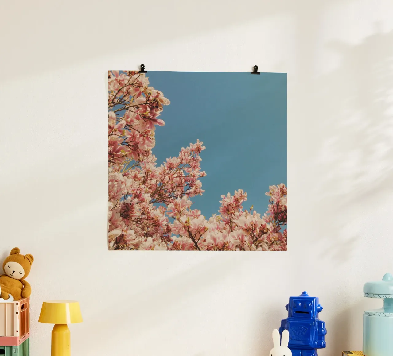 Flores rosas poster de Cassia Beck Photography