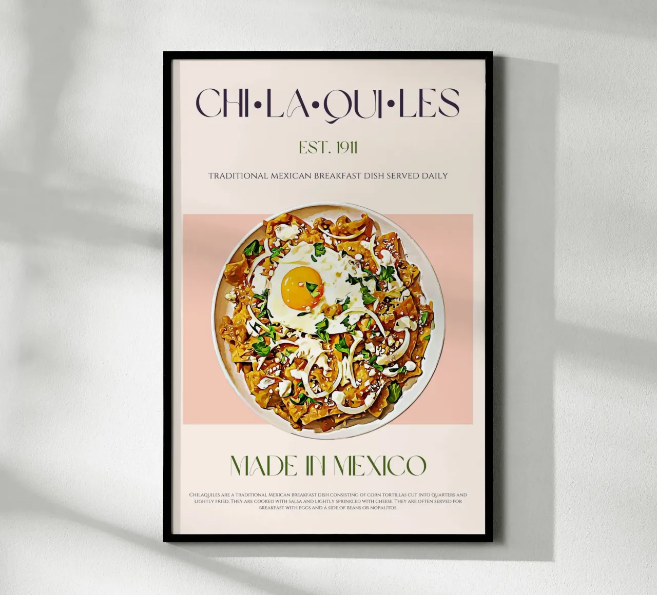 Chilaquiles Print Hahnemühle von KOKRPrints