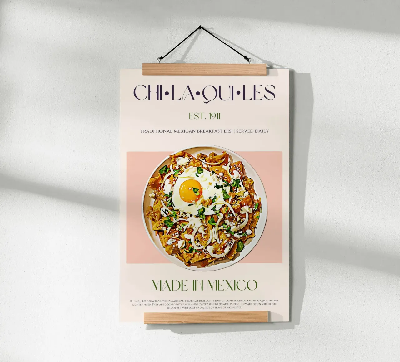 Chilaquiles Print Hahnemühle von KOKRPrints