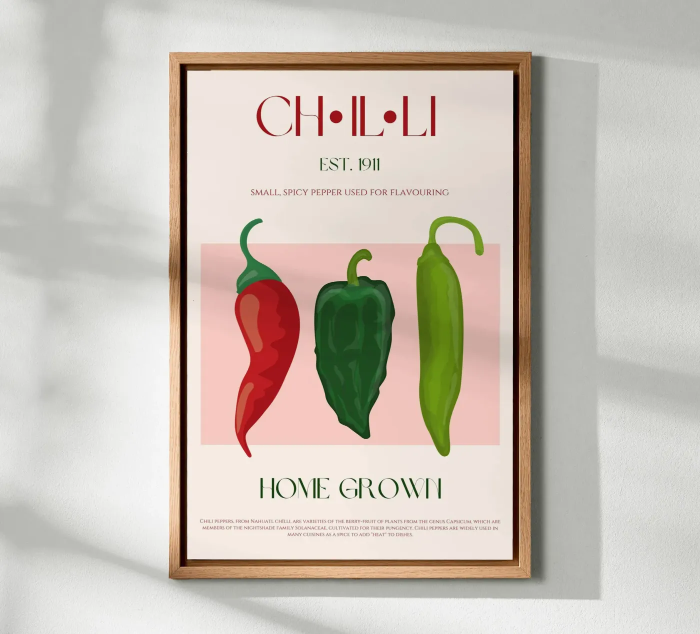 Stampa al peperoncino tela da KOKRPrints