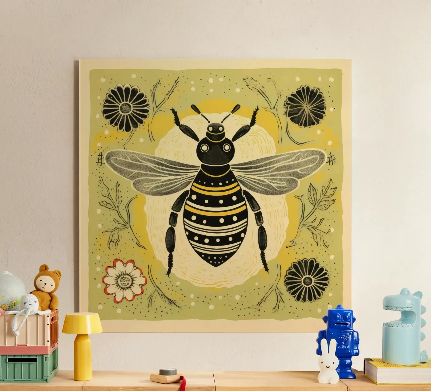 Ape verde Bombo plexiglass da Minimal Animal Art