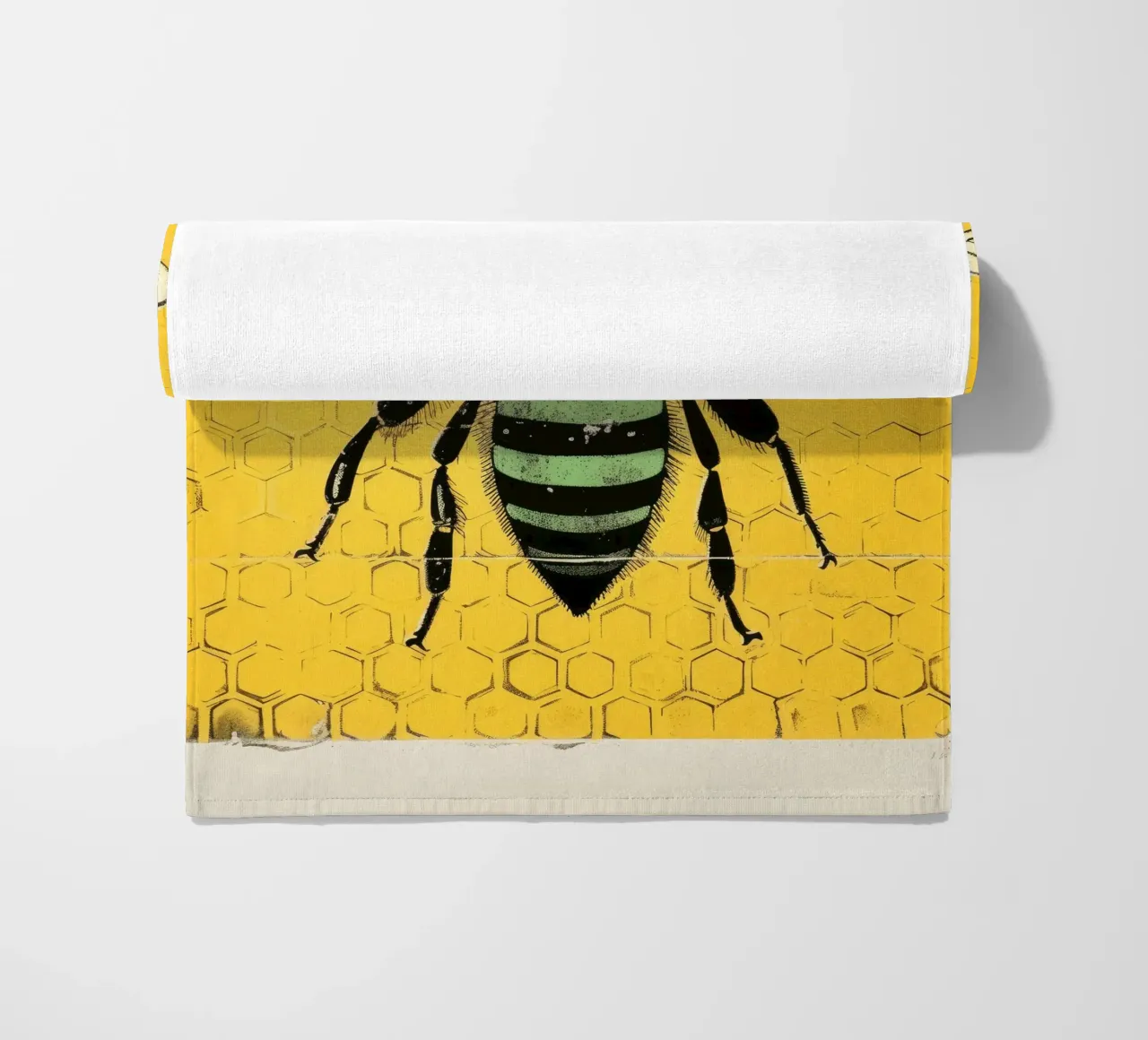 Ape verde Honeybee 1 telo mare da Minimal Animal Art