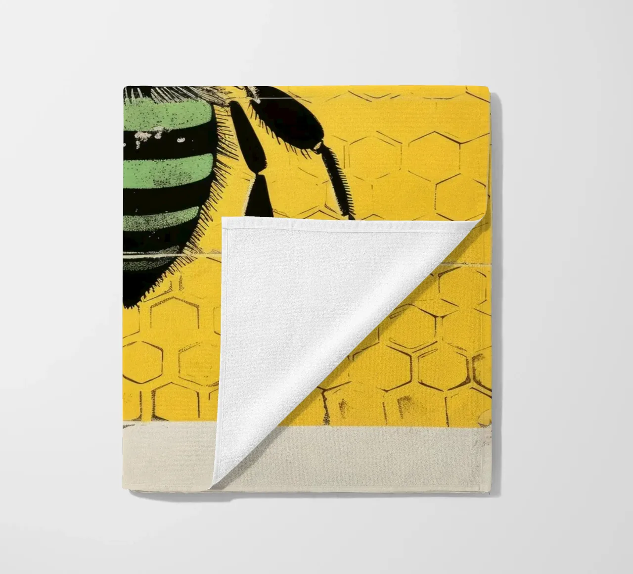 Ape verde Honeybee 1 telo mare da Minimal Animal Art