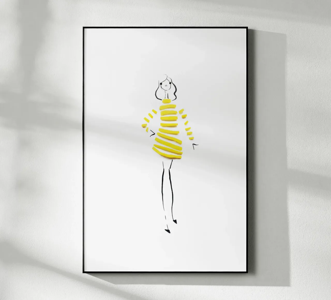 Citrus Stripes plexiglass da Gretchen Roehrs