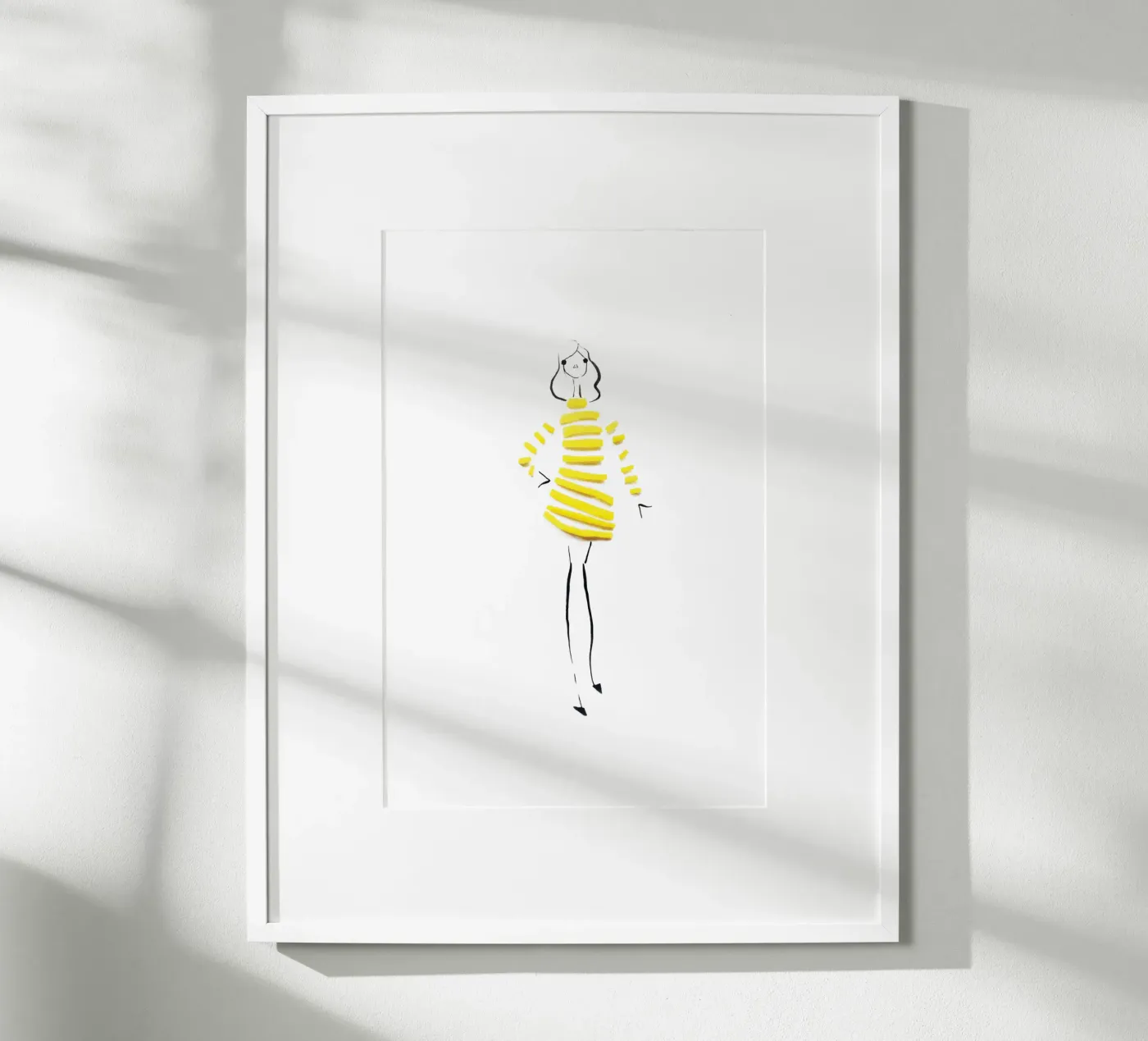 Citrus Stripes poster da Gretchen Roehrs