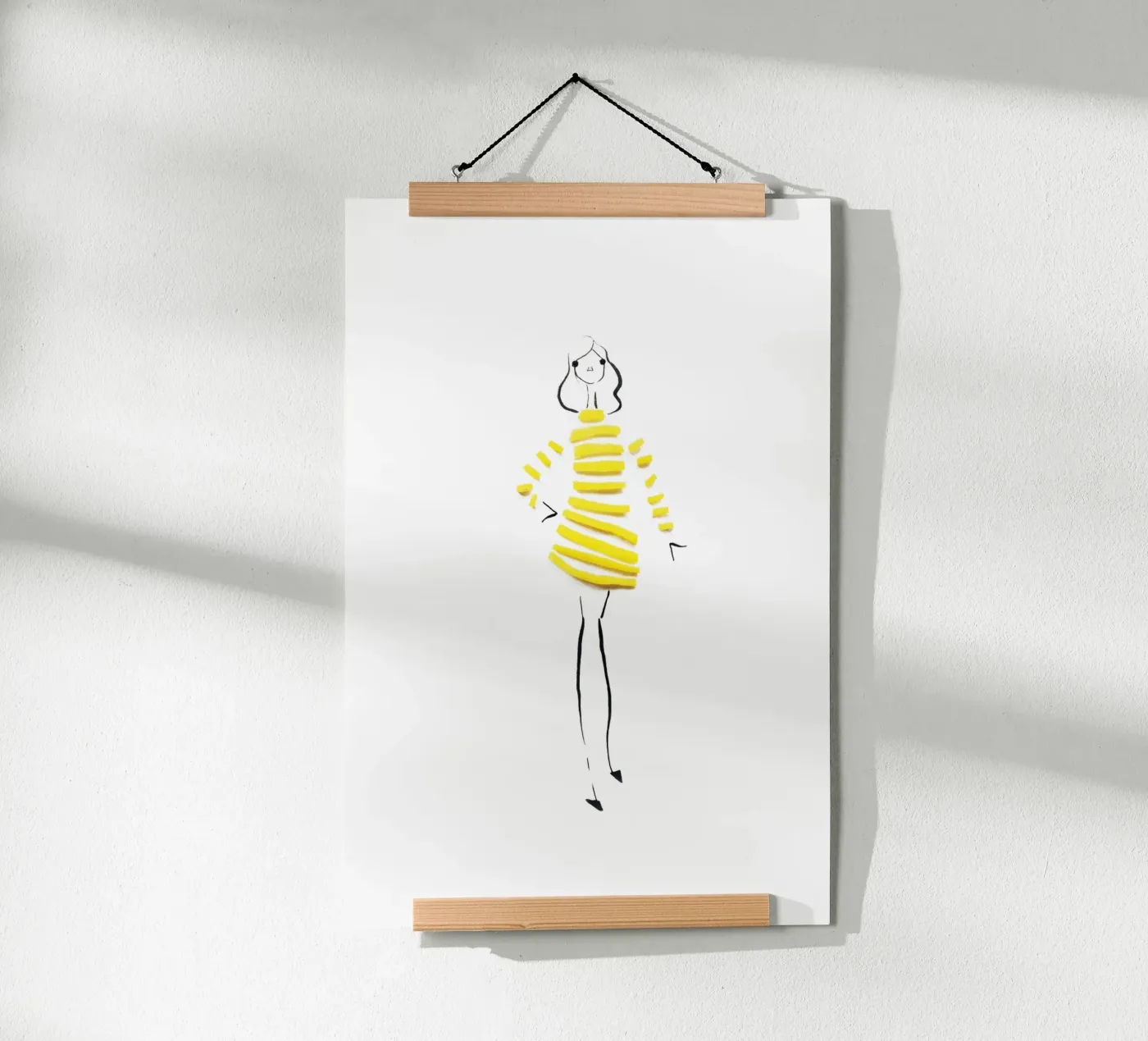 Citrus Stripes poster da Gretchen Roehrs