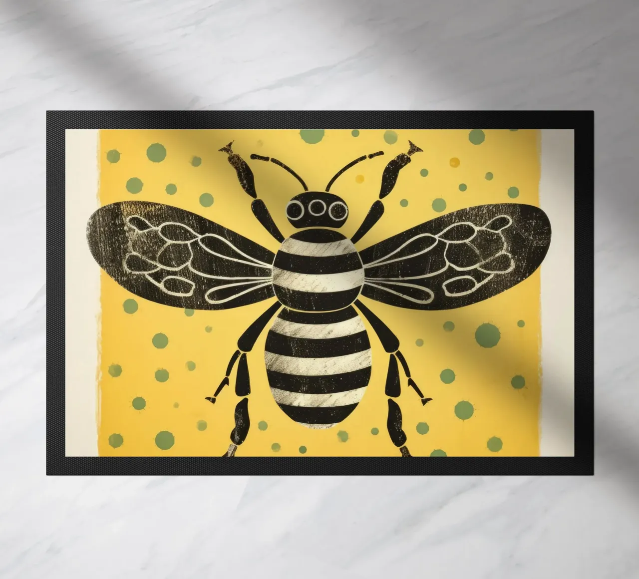Ape verde Honeybee 2 zerbino da Minimal Animal Art