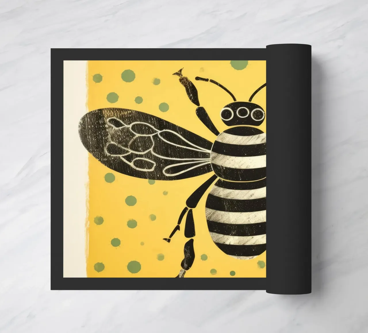 Ape verde Honeybee 2 zerbino da Minimal Animal Art