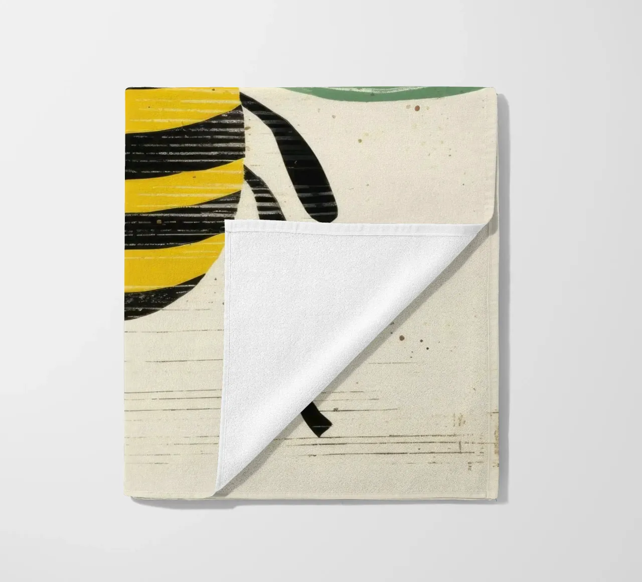 Ape verde Honeybee 3 telo mare da Minimal Animal Art