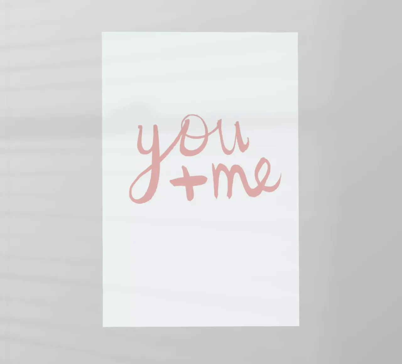 You and Me pellicola backlit da Dead Language