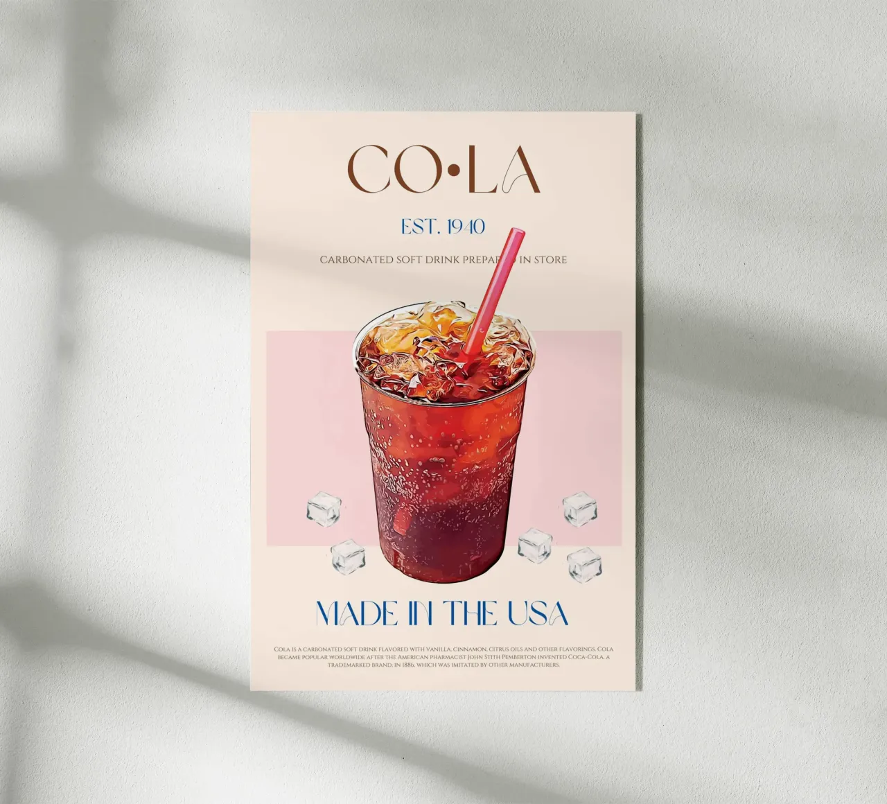 Cola Print acrylic glass by KOKRPrints