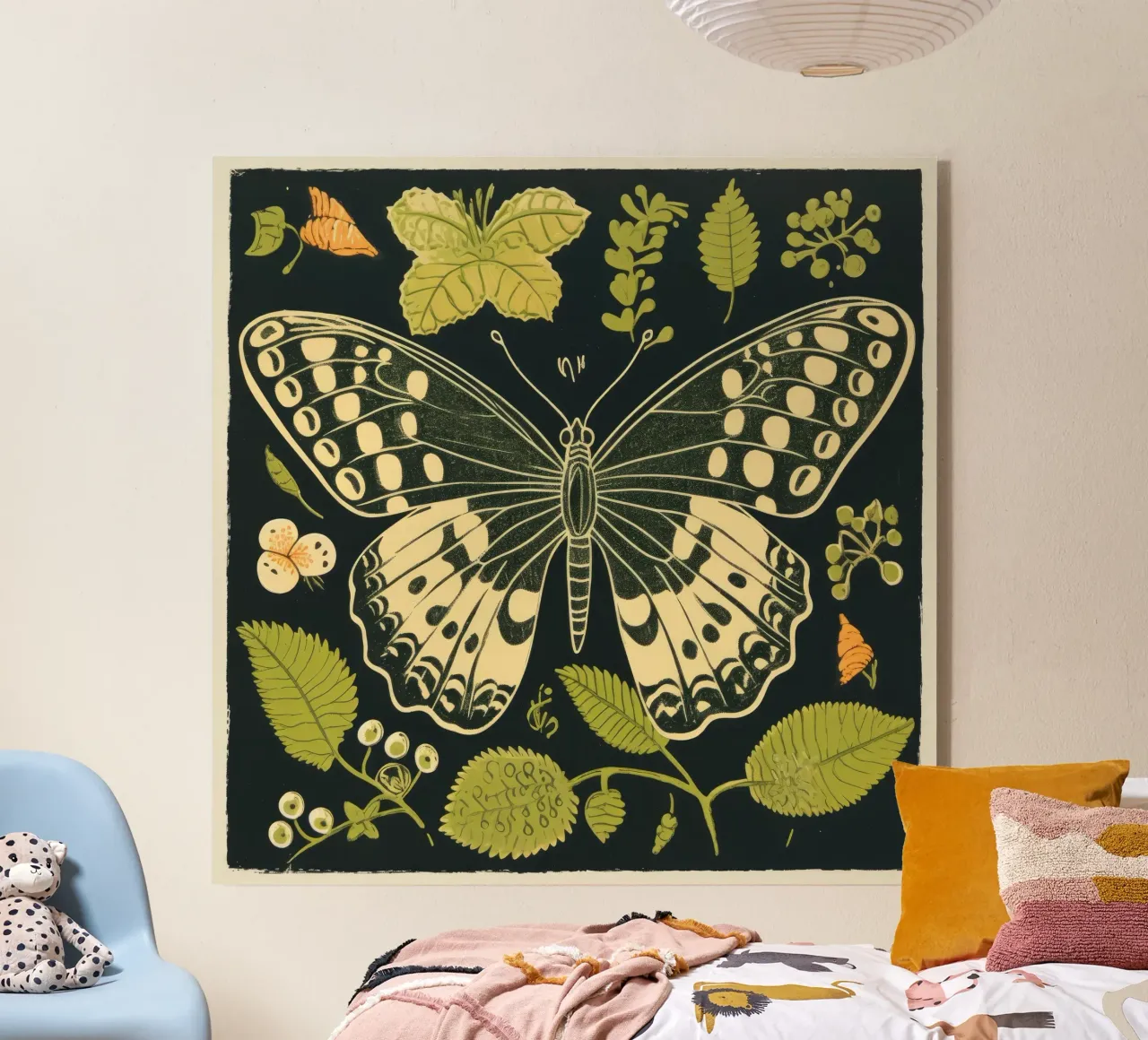 Farfalla verde 1 plexiglass da Minimal Animal Art