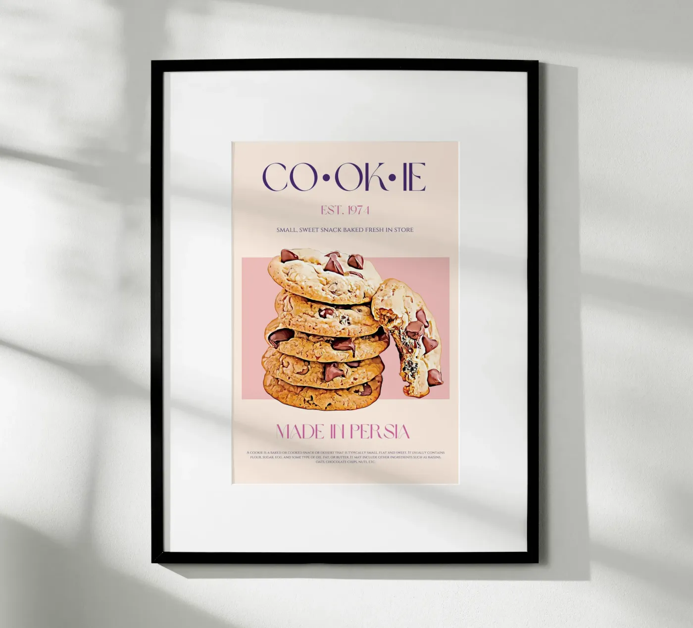 Impression de biscuits poster de KOKRPrints