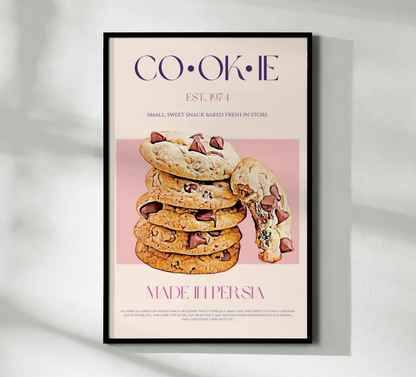 Impression de biscuits poster de KOKRPrints