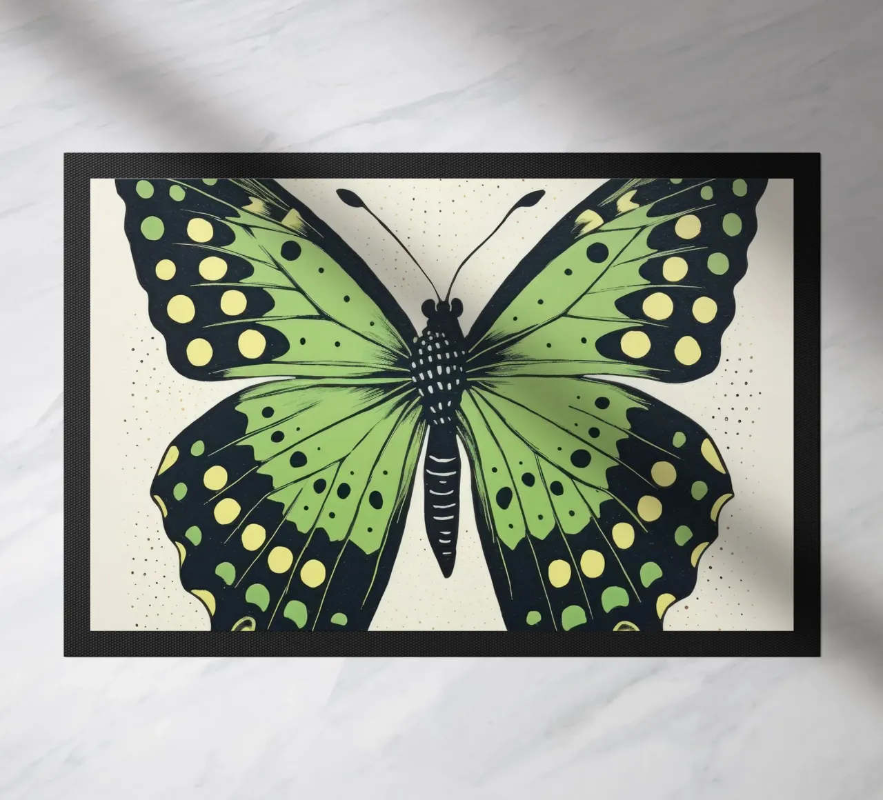 Farfalla verde zerbino da Minimal Animal Art