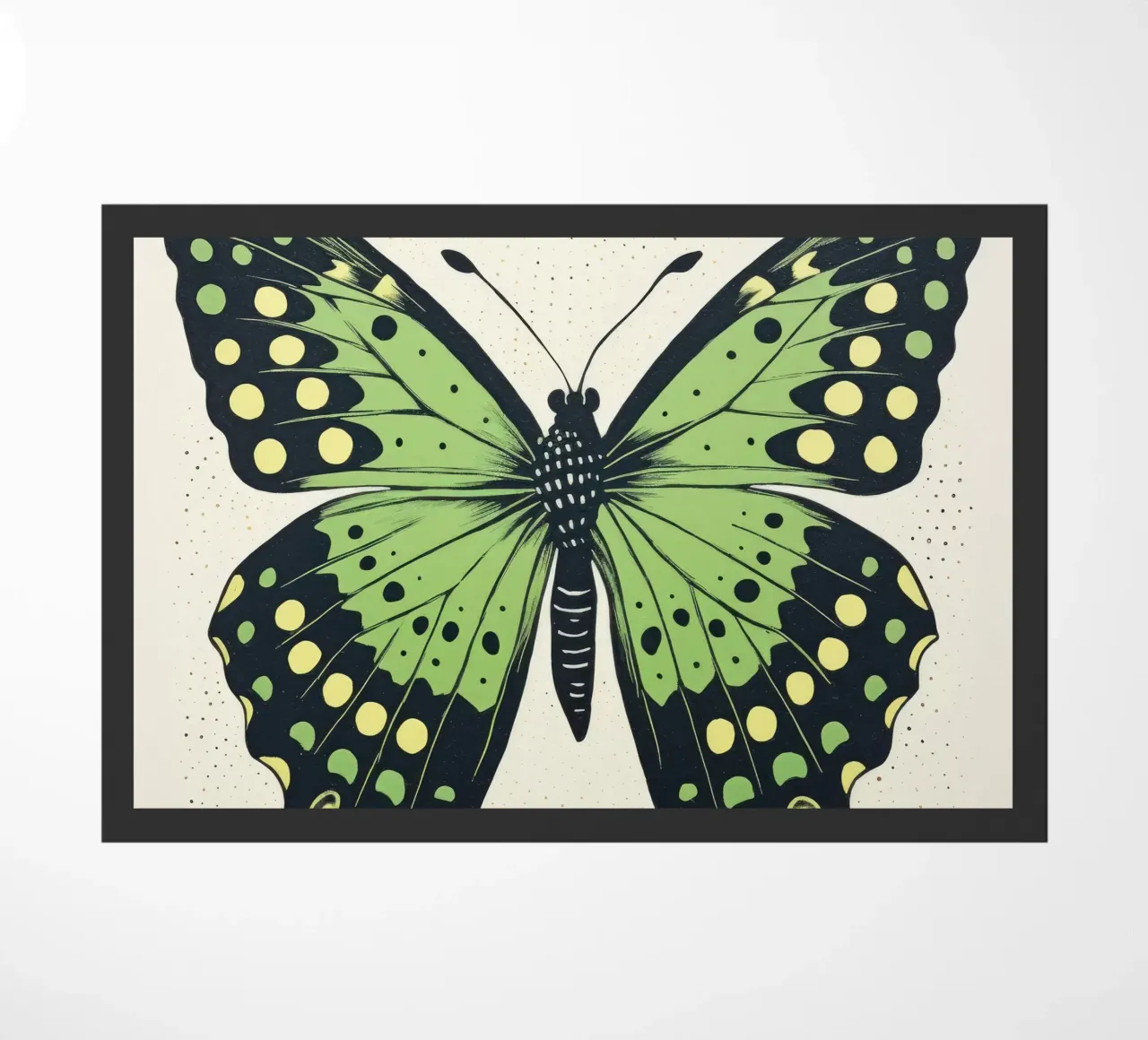 Farfalla verde zerbino da Minimal Animal Art