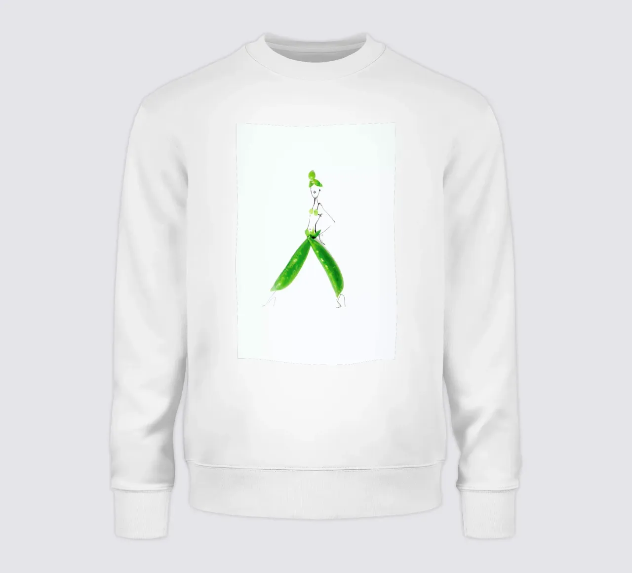 Peas felpa da Gretchen Roehrs