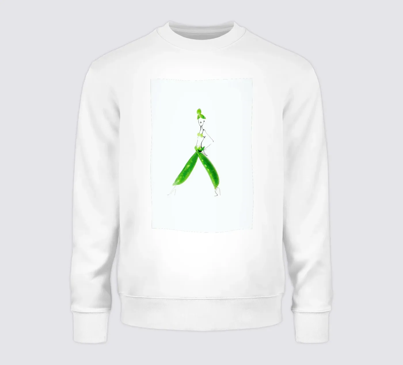 Peas felpa da Gretchen Roehrs