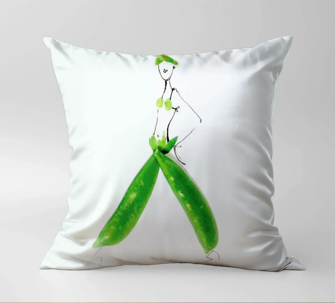 Peas cuscino da Gretchen Roehrs