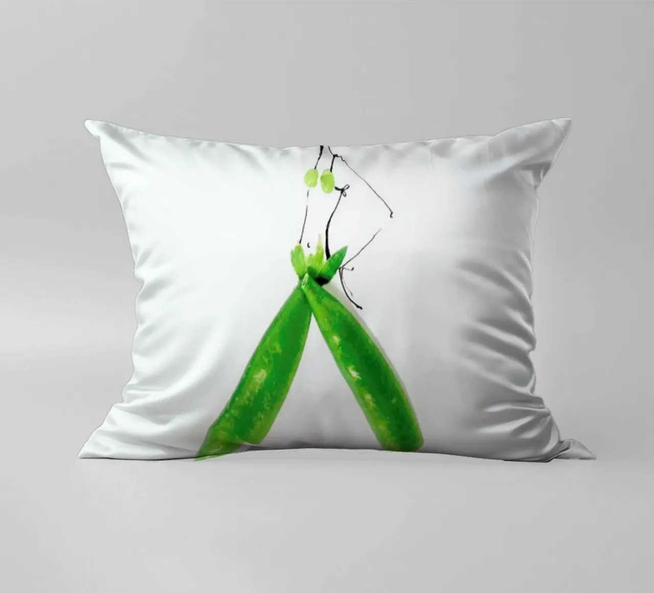 Peas cuscino da Gretchen Roehrs