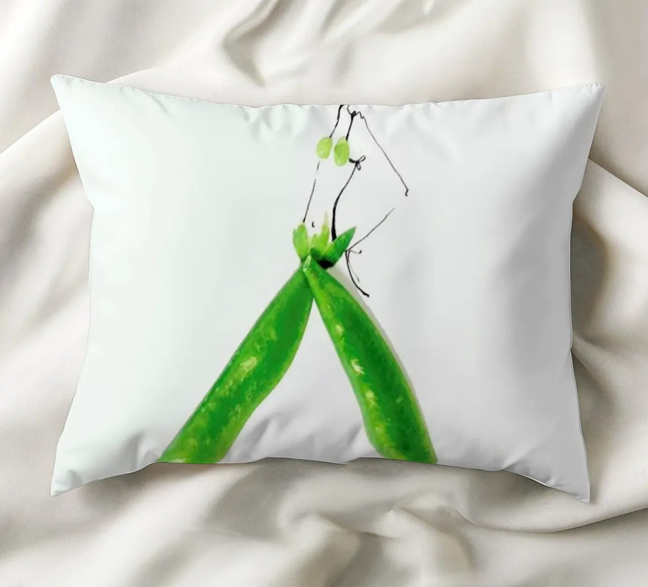 Peas cuscino da Gretchen Roehrs