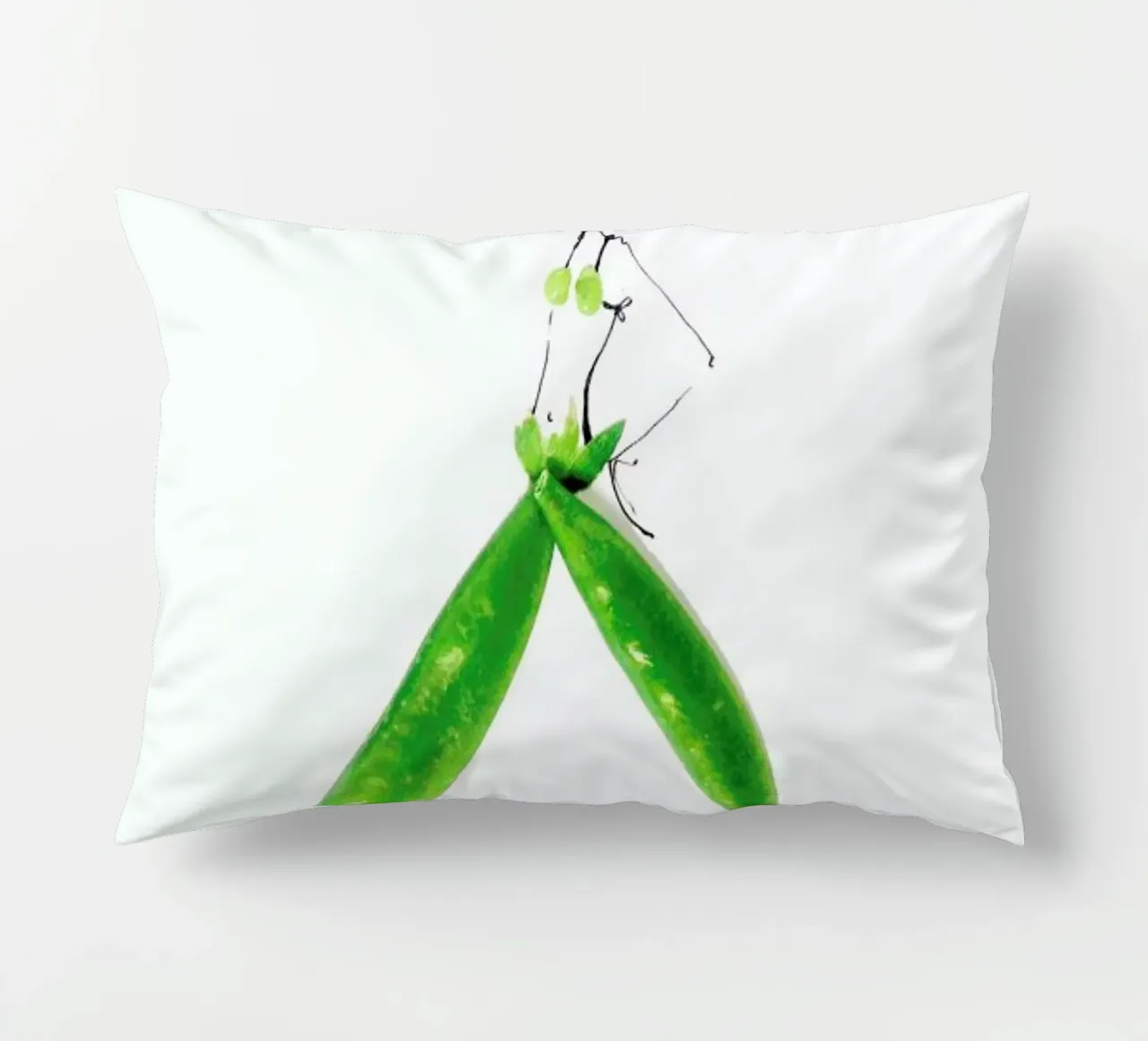 Peas cuscino da Gretchen Roehrs