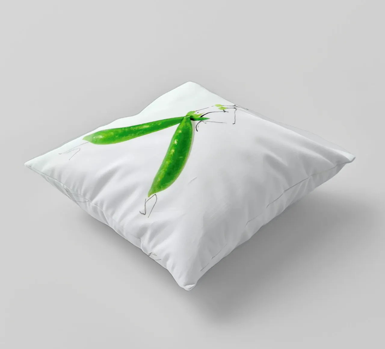 Peas cuscino da Gretchen Roehrs