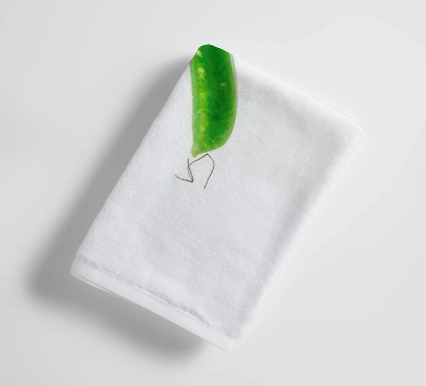 Peas badhanddoek van Gretchen Roehrs