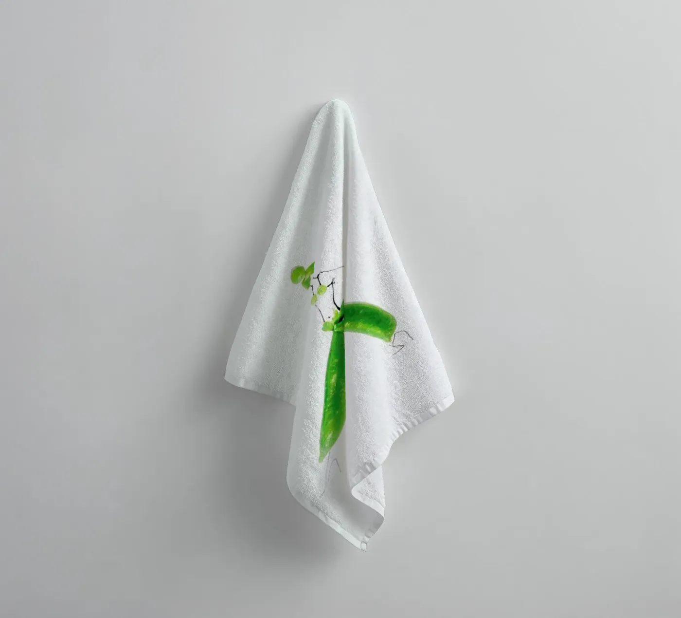 Peas badhanddoek van Gretchen Roehrs