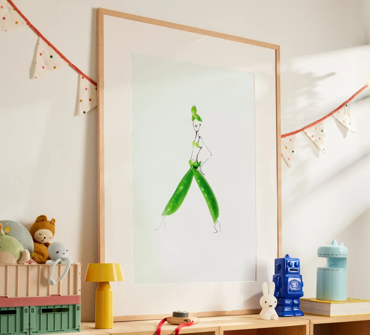 Peas poster da Gretchen Roehrs