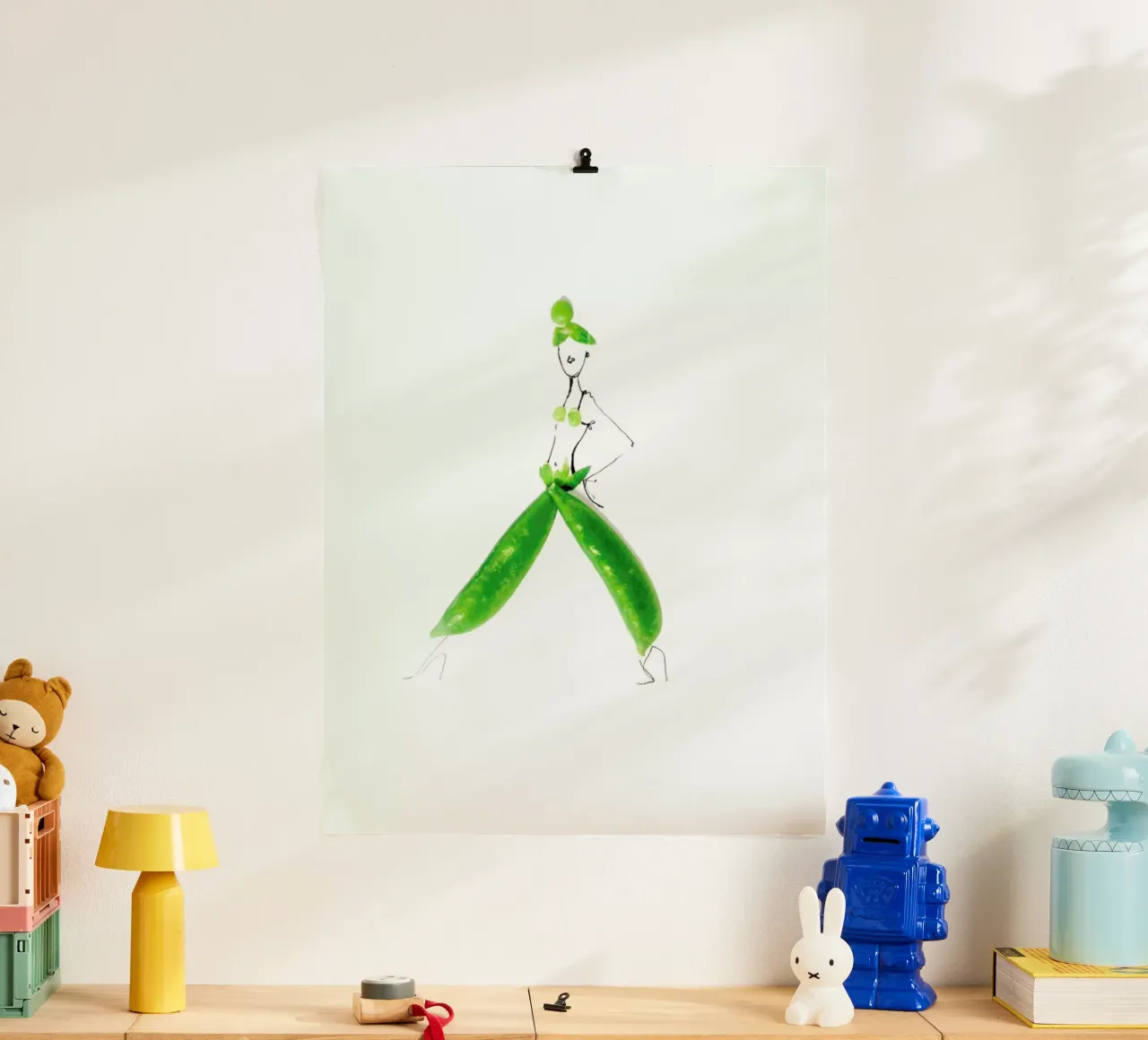 Peas poster da Gretchen Roehrs