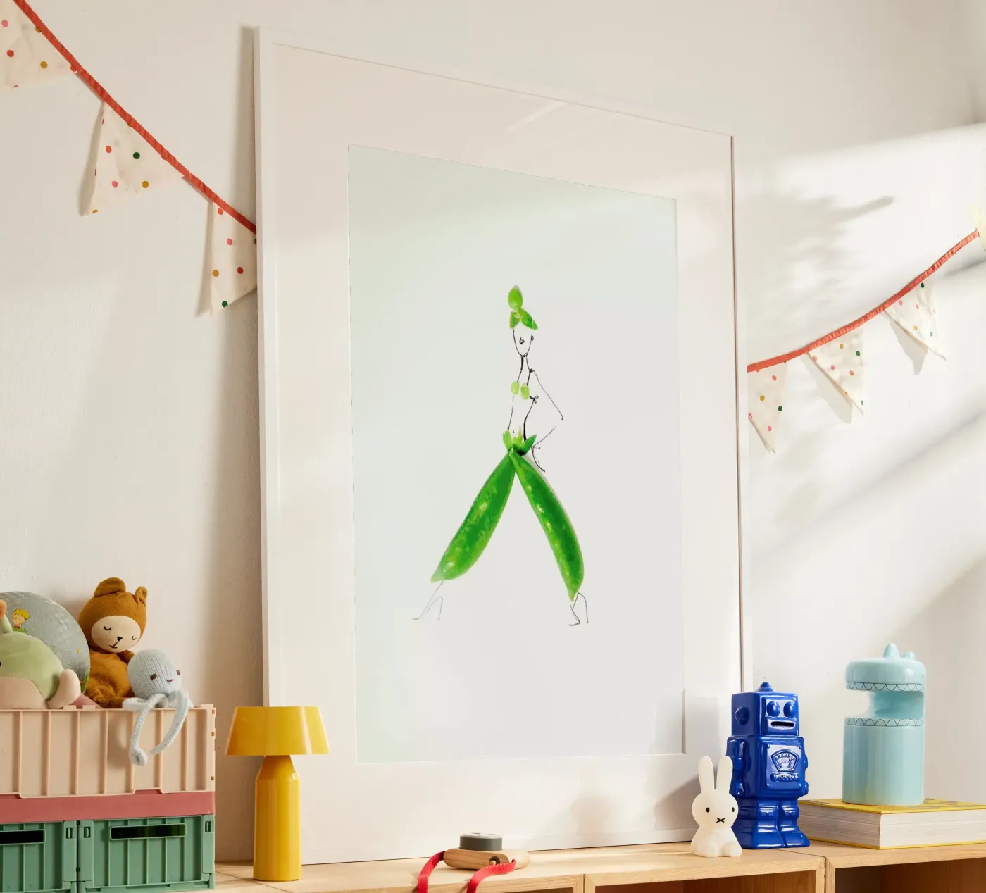 Peas Poster von Gretchen Roehrs