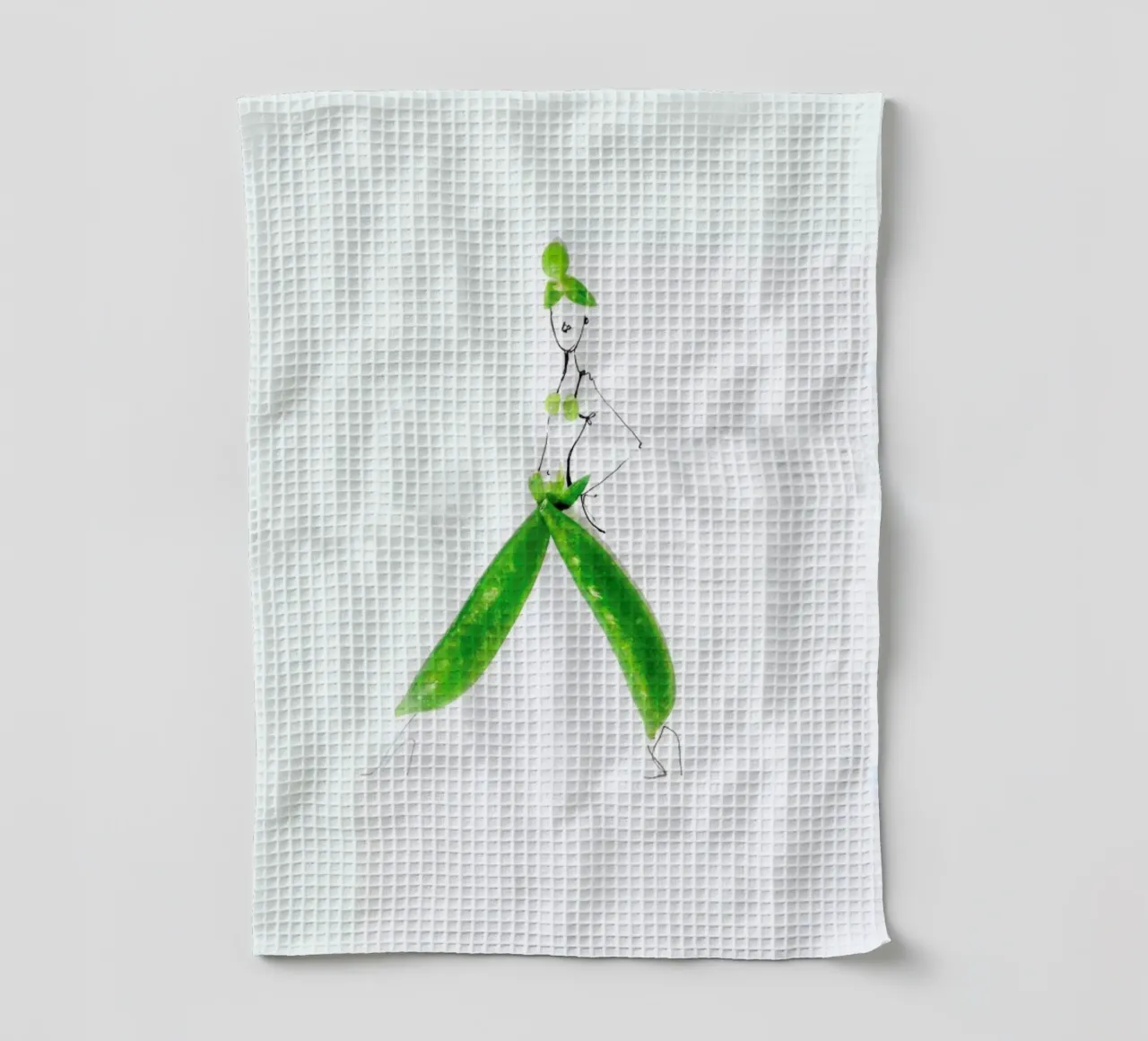Peas canovaccio da cucina da Gretchen Roehrs