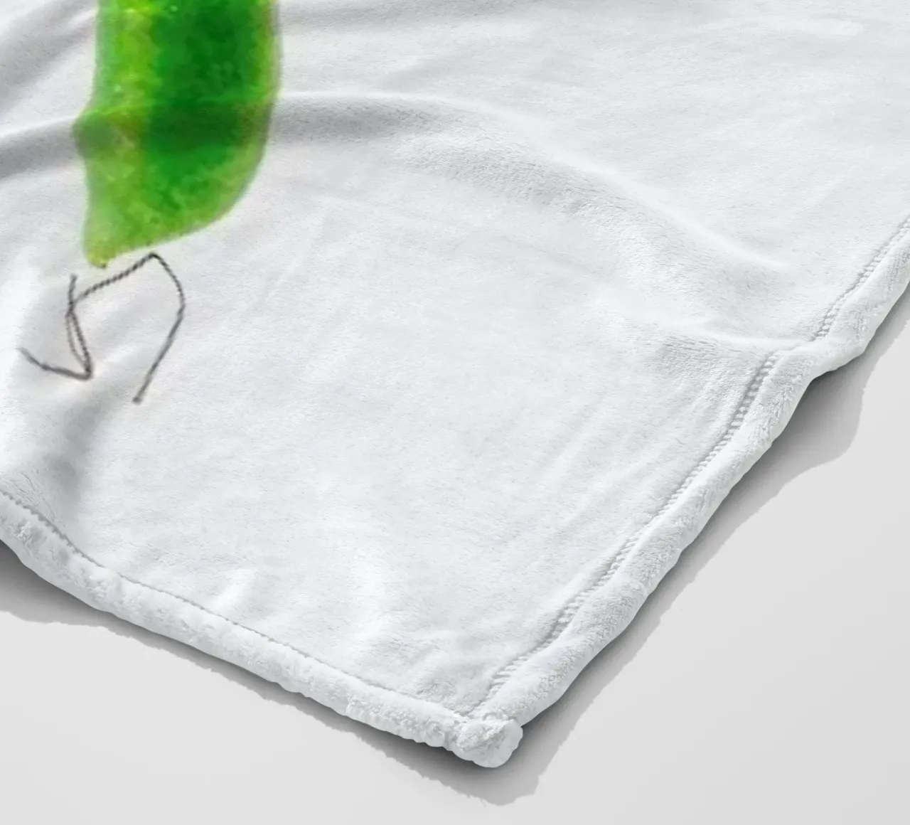 Peas coperta in pile da Gretchen Roehrs