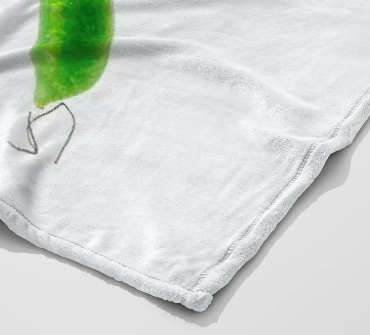 Peas Fleecedecke von Gretchen Roehrs