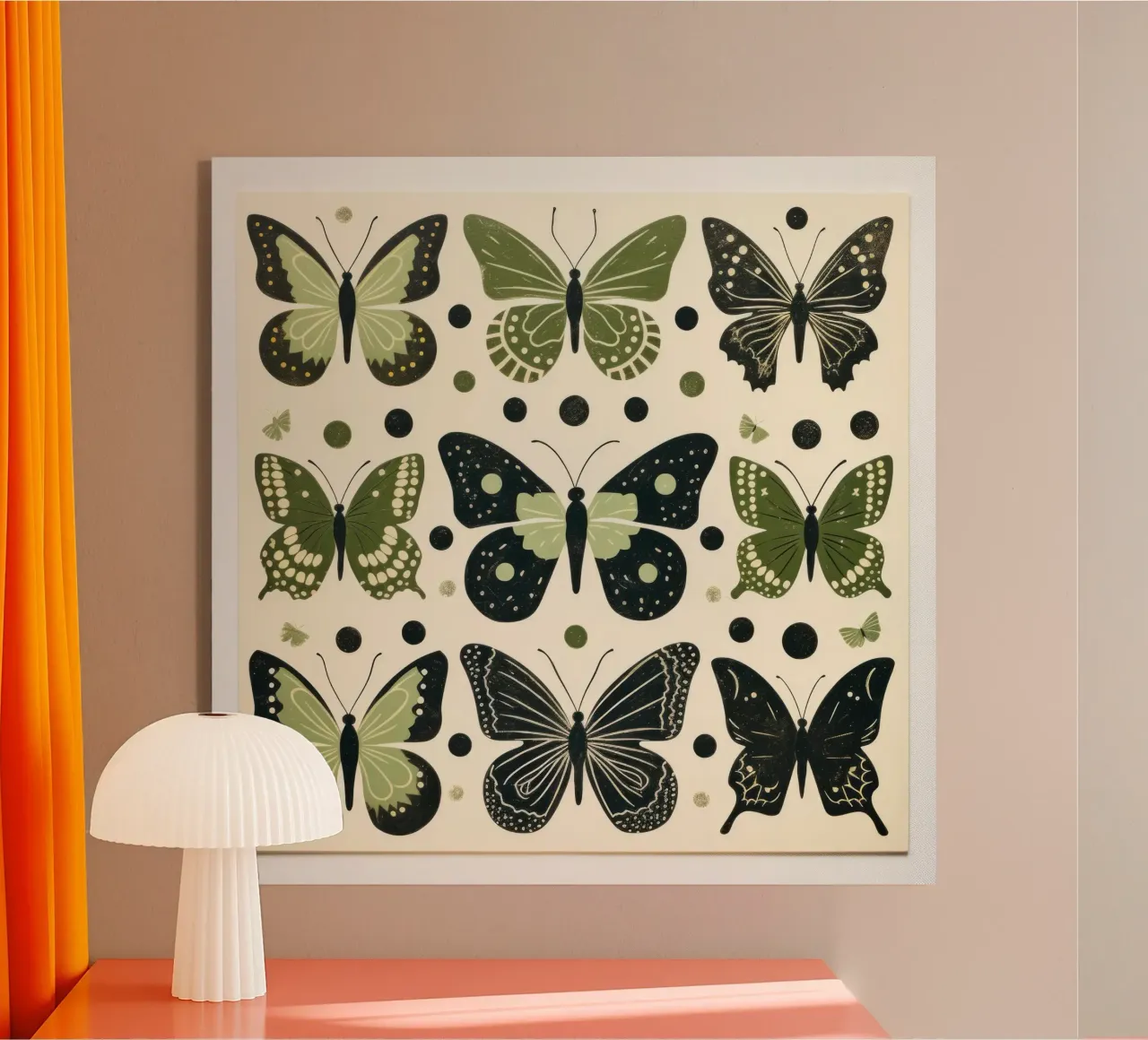 Farfalla verde 4 plexiglass da Minimal Animal Art