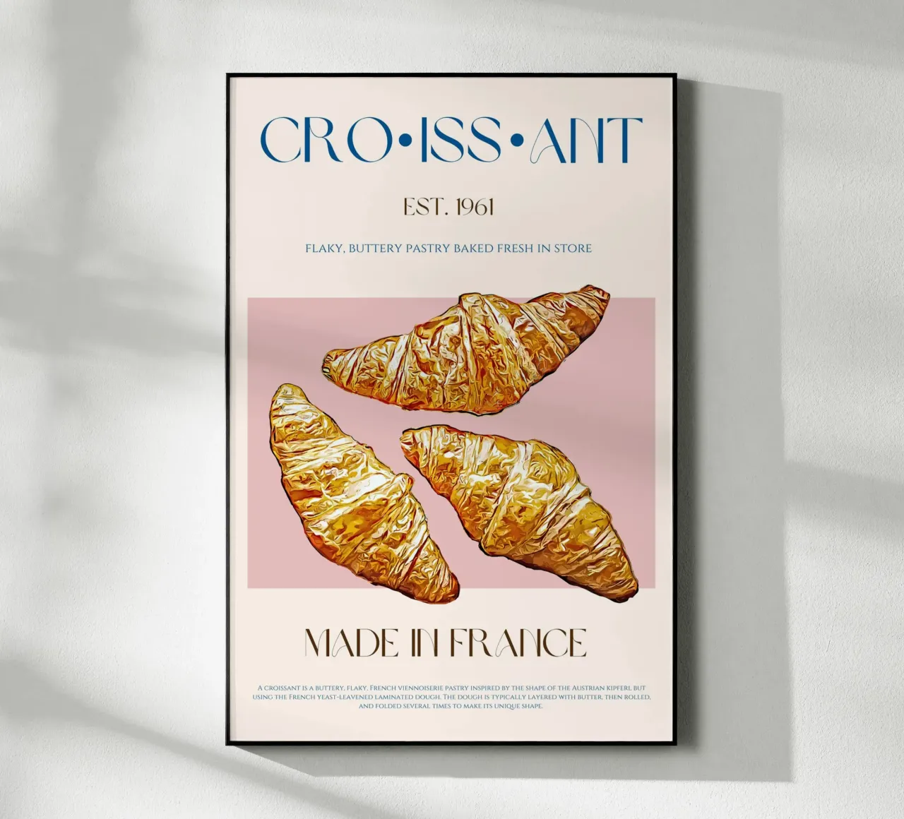 Croissant Print metacrilato de KOKRPrints