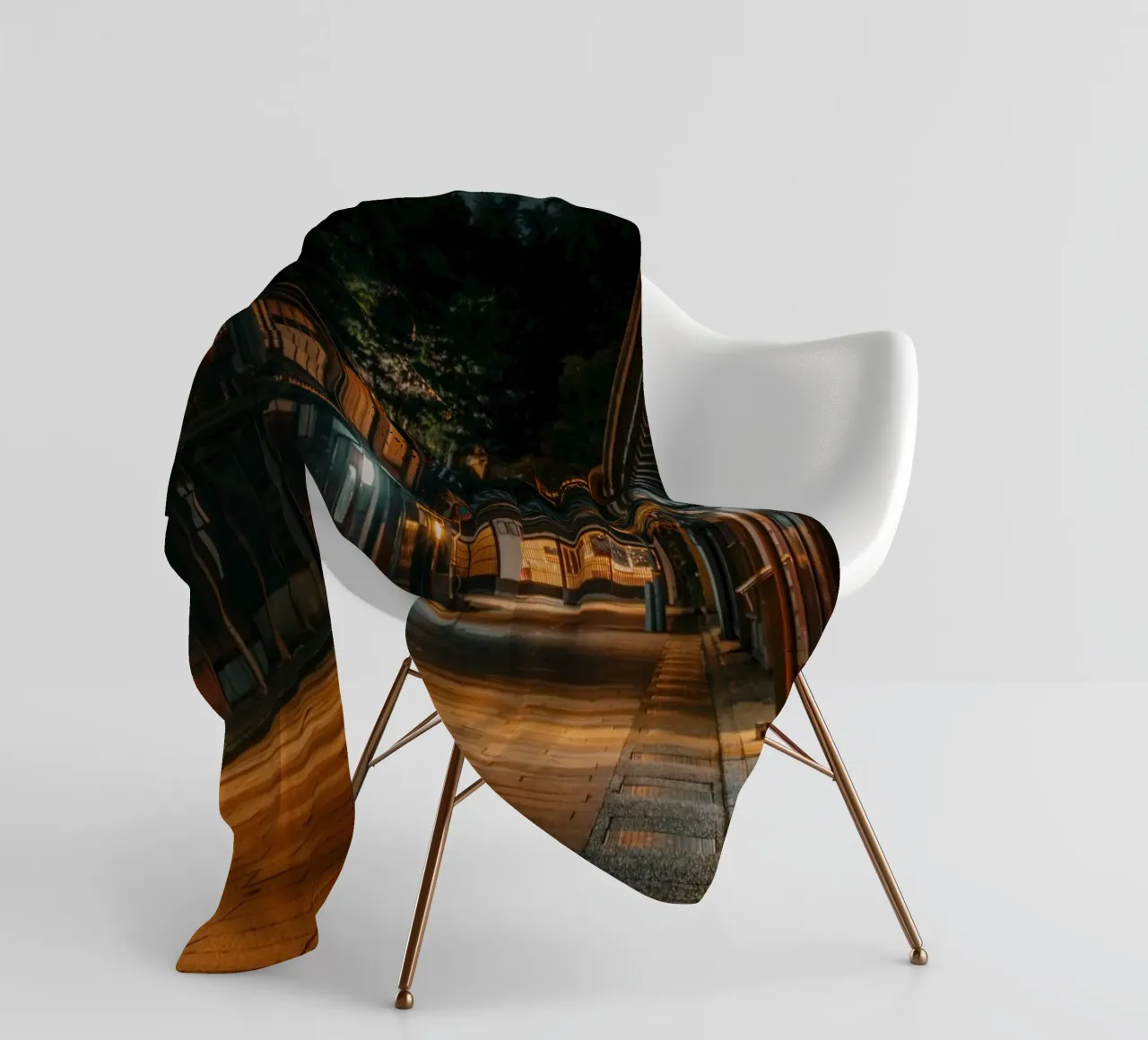 Kanazawa di notte, Giappone coperta in pile da Marcel Bisig