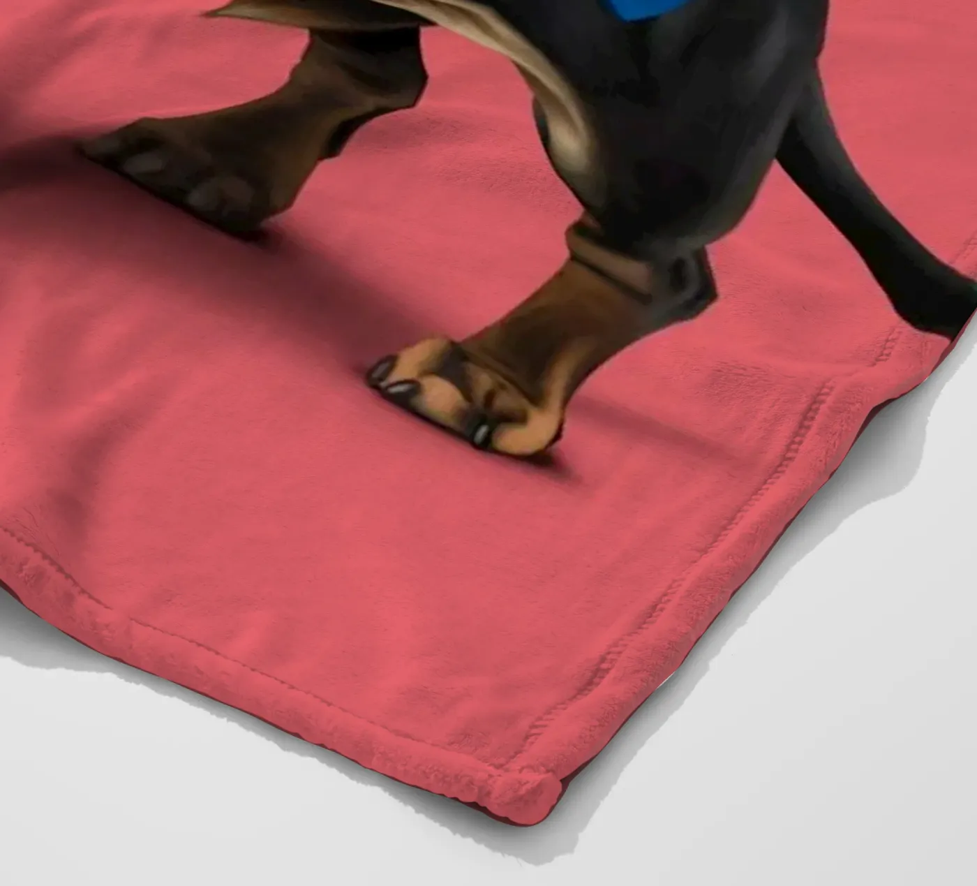 Butt (Colour) coperta in pile da Rob Art | Illustration