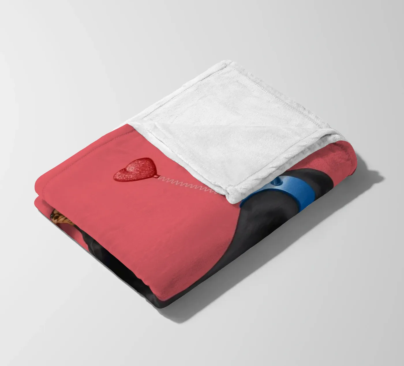 Butt (Colour) coperta in pile da Rob Art | Illustration