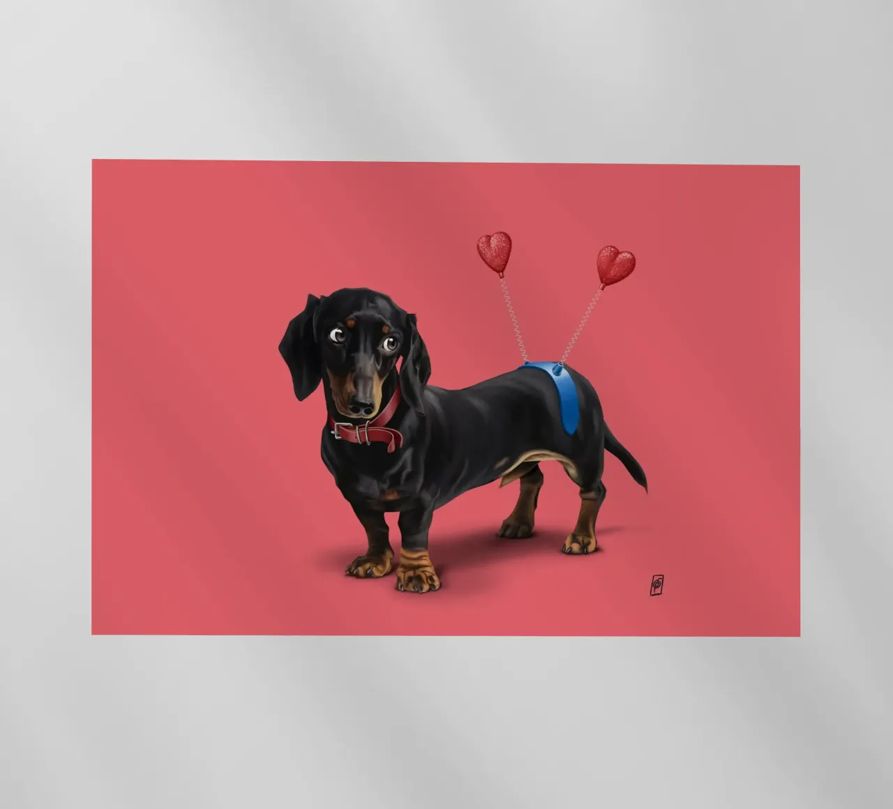 Butt (Colour) pellicola backlit da Rob Art | Illustration