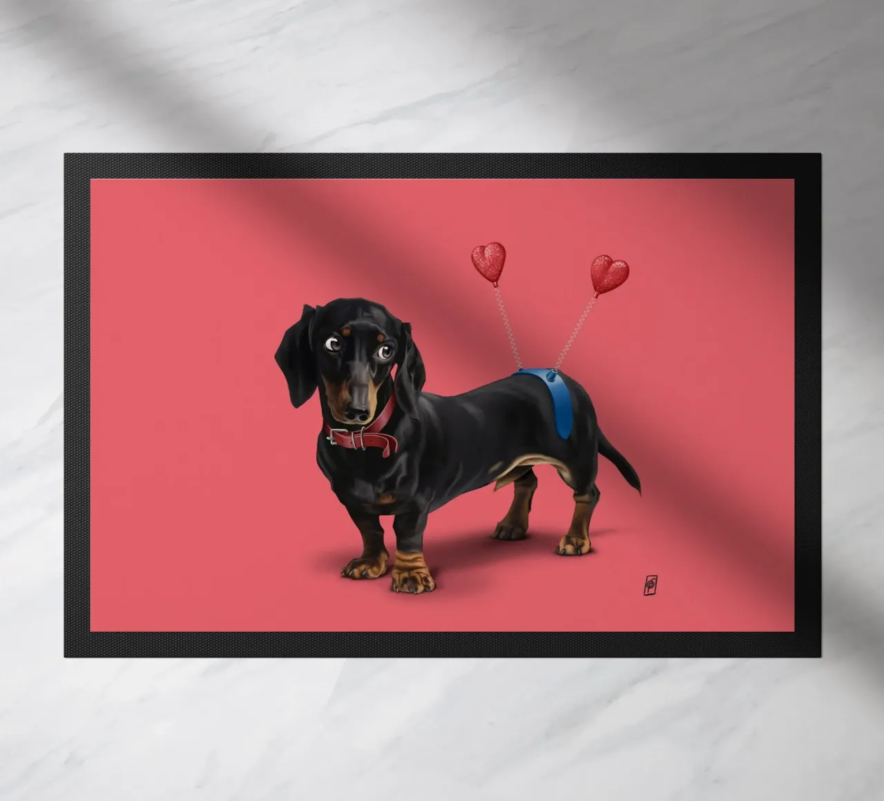 Butt (Colour) Fußmatte von Rob Art | Illustration