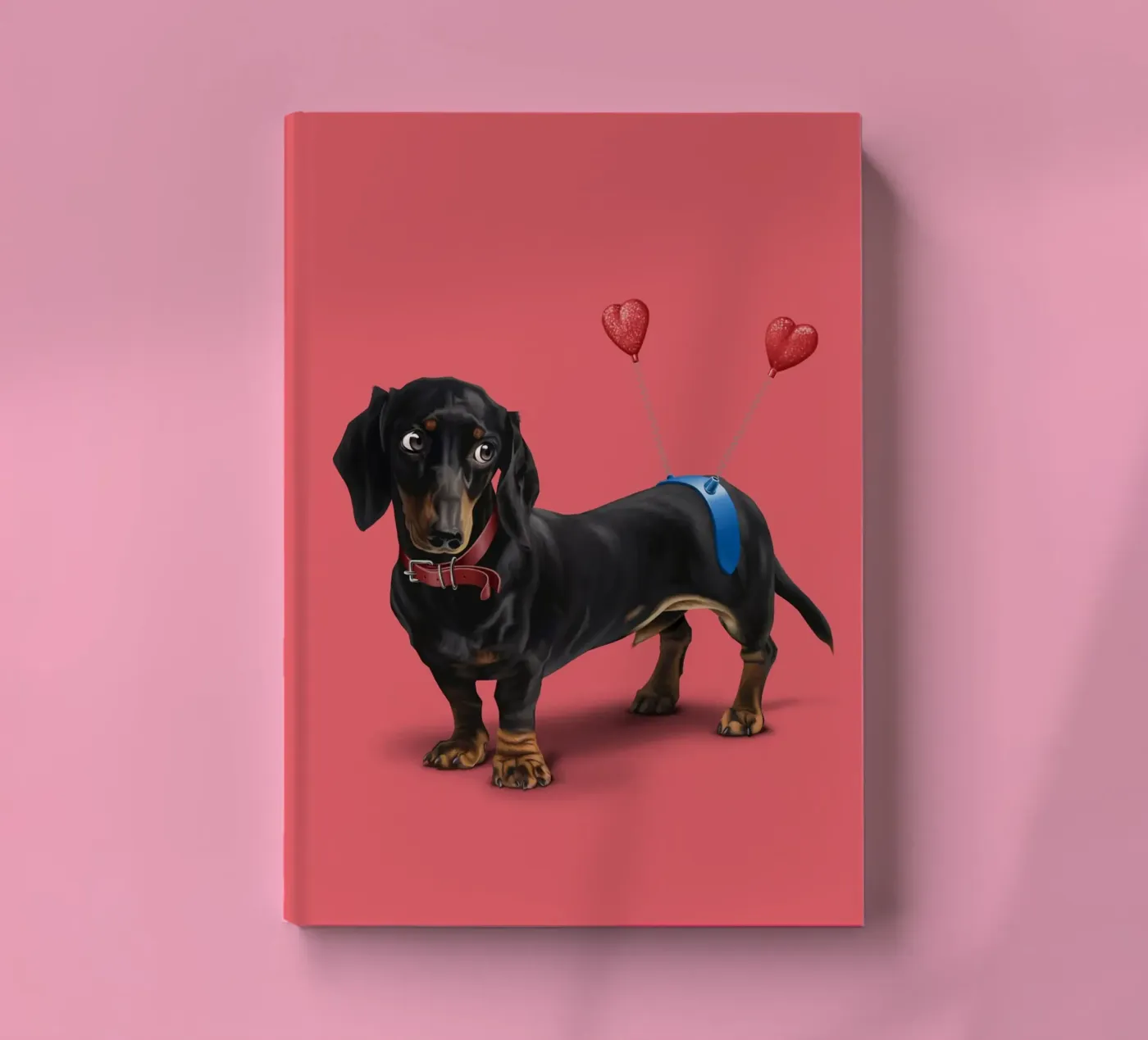 Butt (Colour) notebook by Rob Art | Illustration