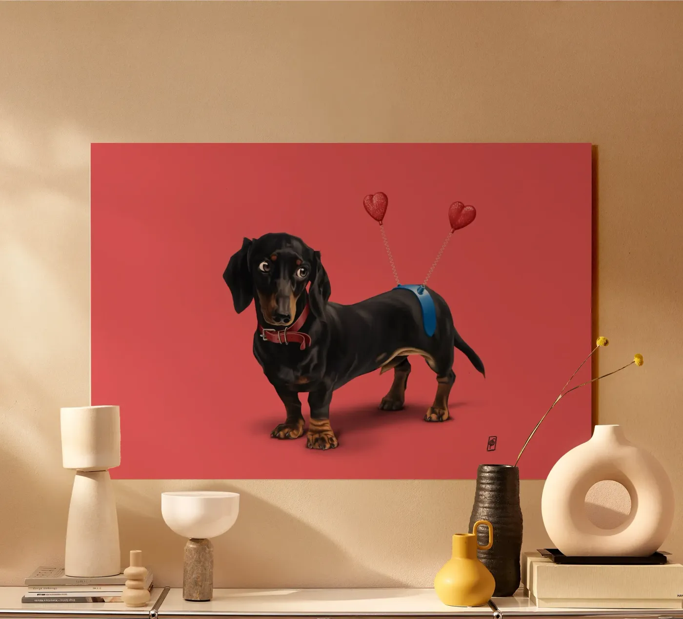 Butt (Colour) plexiglas de Rob Art | Illustration