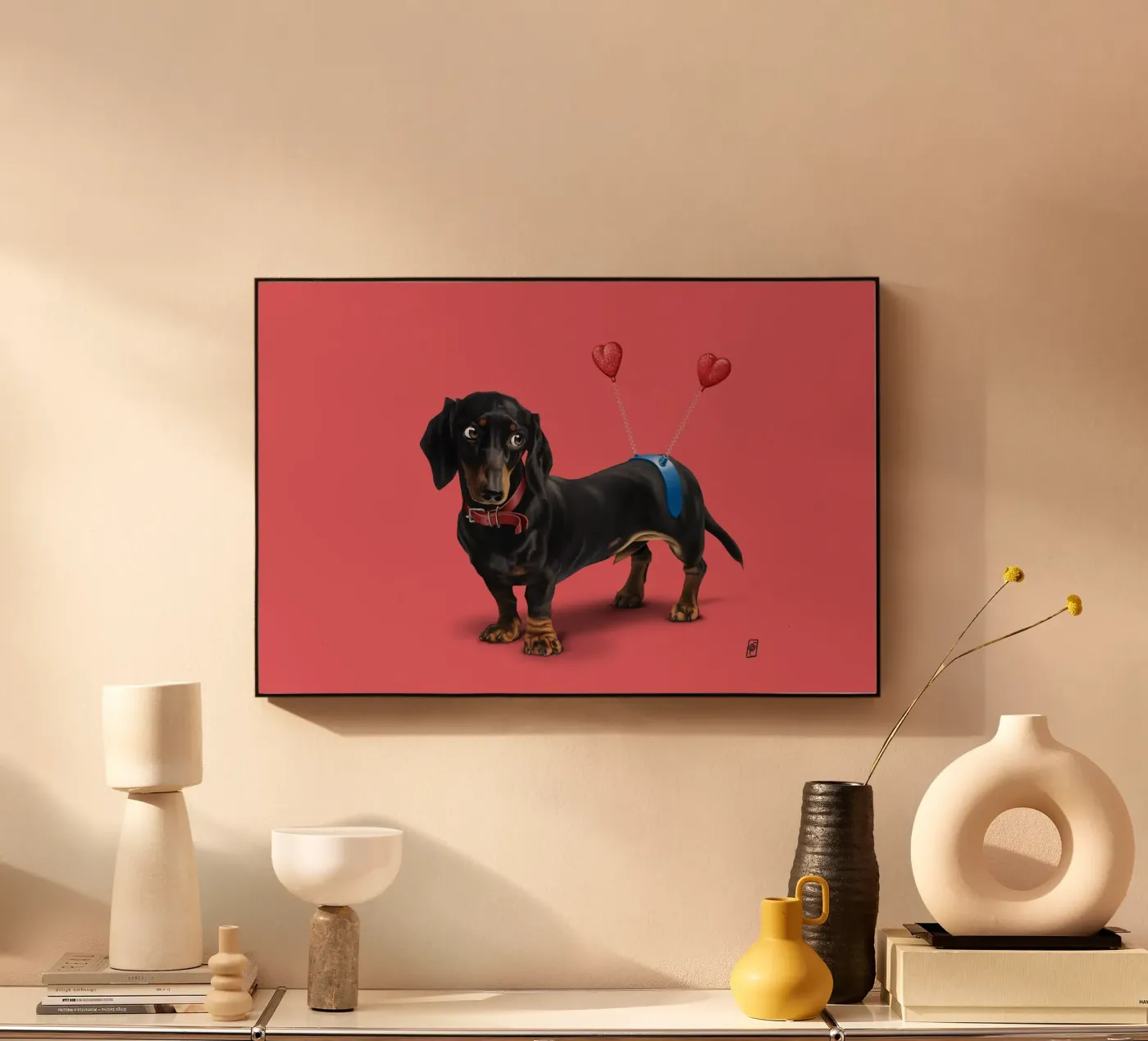 Butt (Colour) alluminio dibond da Rob Art | Illustration