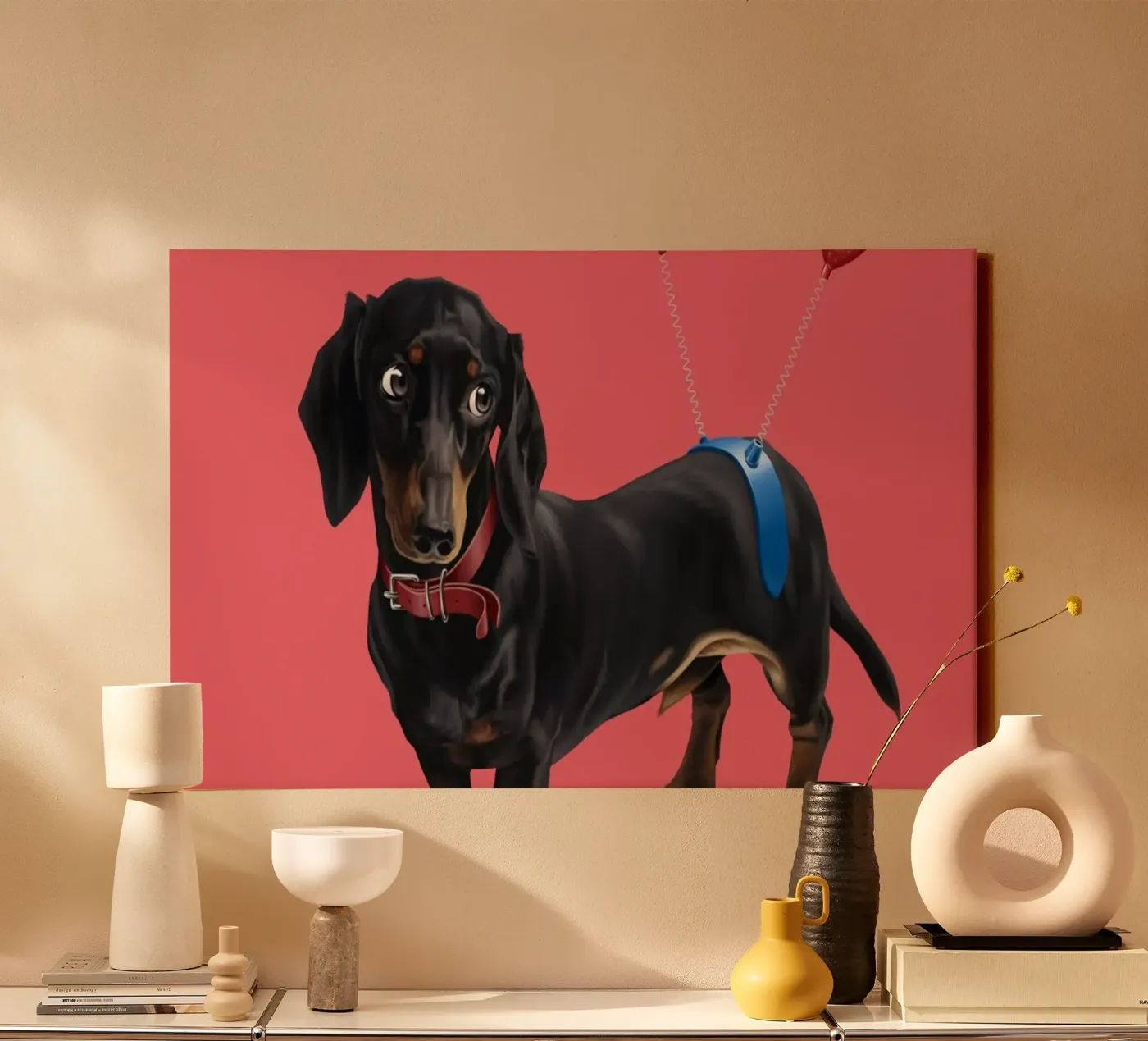 Butt (Colour) canvas by Rob Art | Illustration