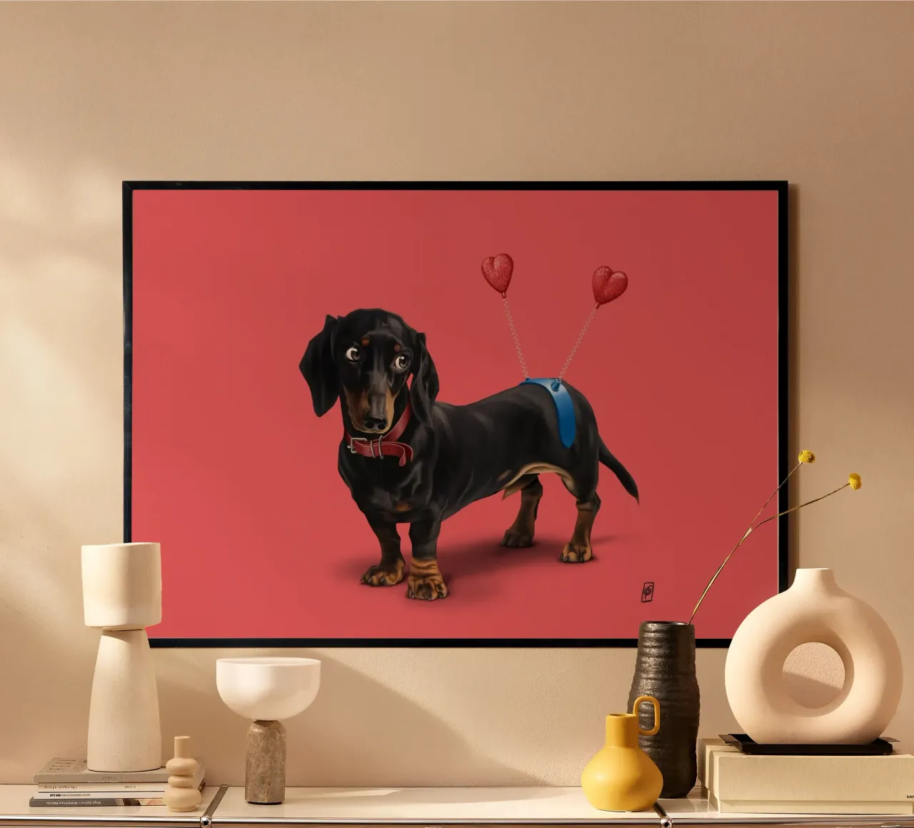 Butt (Colour) poster by Rob Art | Illustration